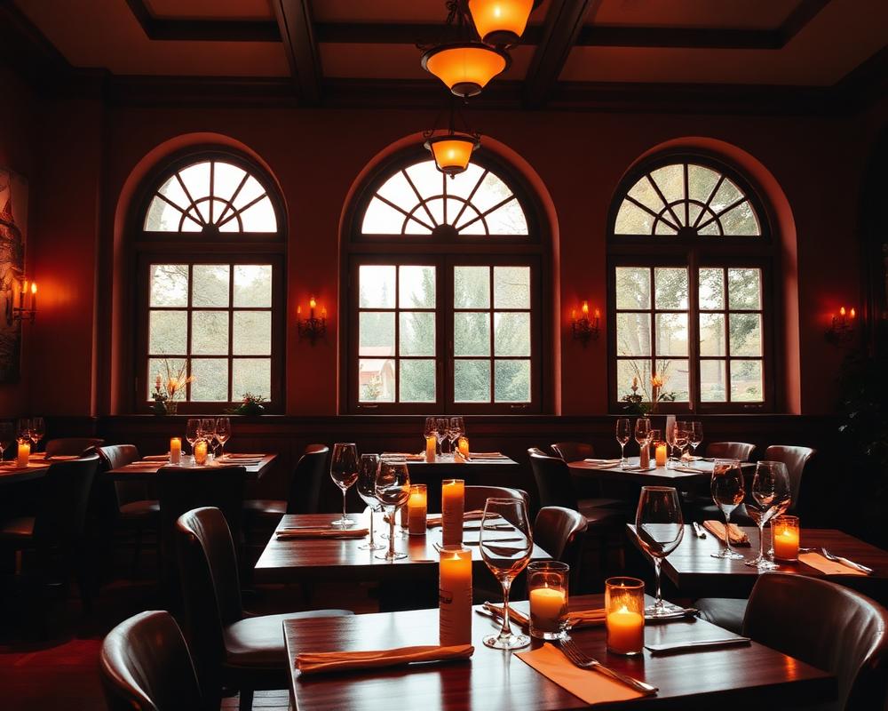 Restaurant interior
